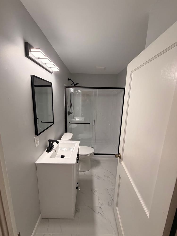 Bathroom renovation